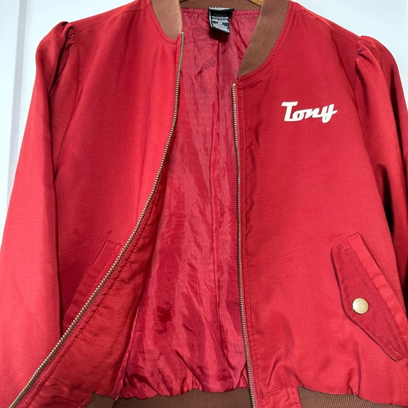 Marvel Iron Man Stark Industries Bomber Jacket - Picture 4 of 4